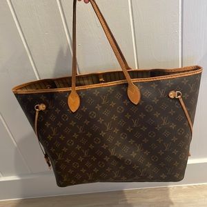 Authentic Louis Vuitton neverfull, large size
